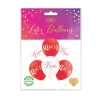 Balony lateksowe czerwony walentynki love dekoracja 6szt